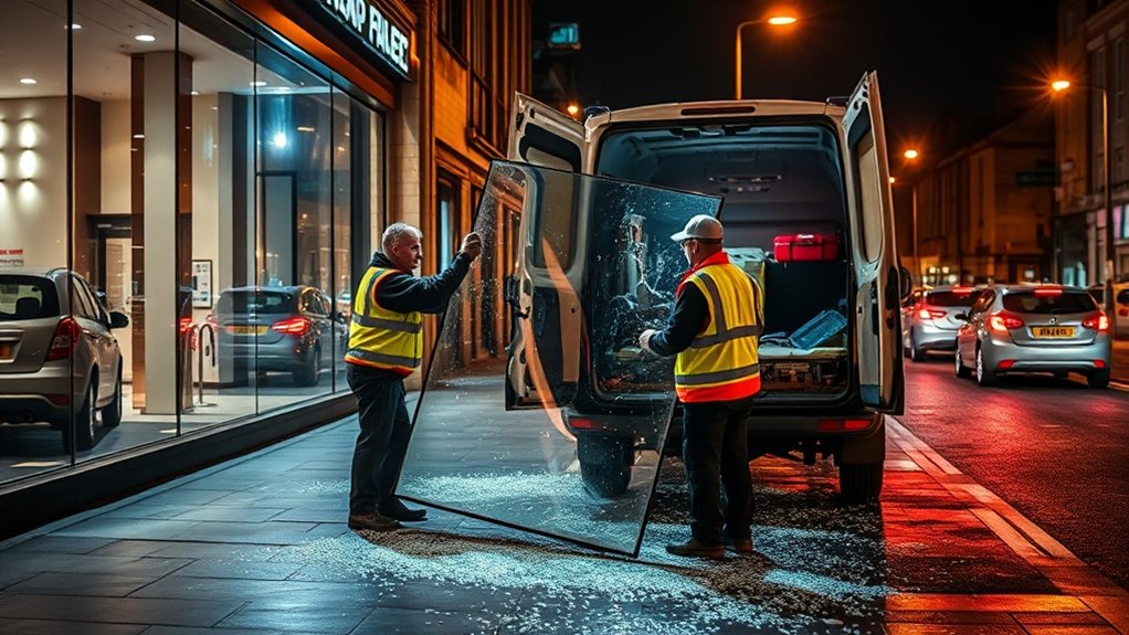 Emergency Glazing Broad Green